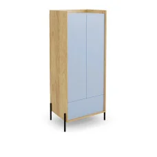 Children's wardrobe MOBIUS 2D blue